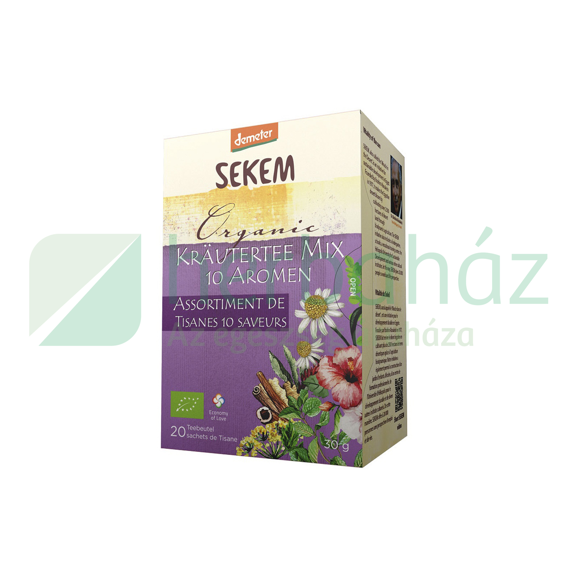 BIO DEMETER SEKEM TEAVÁLOGATÁS FILTERES 20DB
